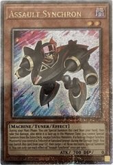 Assault Synchron -- BLMR-EN003 -- Quarter Century Secret Rare - 1st Edition